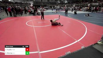 85 lbs Semifinal - Isaac Trujillo, Pueblo County WC vs Vincent Murray, Valley Bad Boys