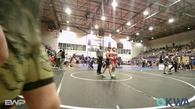 100-105 lbs Consolation - Fysher Harris, Unattached vs Hayden Stanford, Salina Wrestling Club