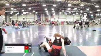 152 lbs Rr Rnd 3 - Joshua Denson, Steller Trained Black vs Jaheim Mills, Roundtree Wrestling Academy Blue