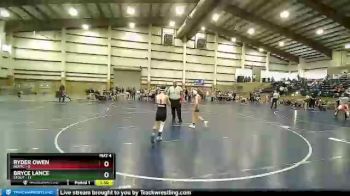 83 lbs Round 1 (4 Team) - Ryder Owen, INWTC vs Bryce Lance, Stout
