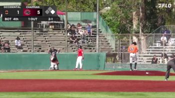Replay: Occidental vs Chapman | Apr 4 @ 3 PM