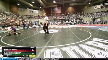 2A 165 lbs Cons. Round 2 - Hudson White, Parowan vs Karson Blonquist, North Summit