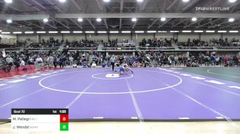 170 lbs Round Of 32 - Mason Pellegri, Milton vs Jack Wendel, Nonnewaug