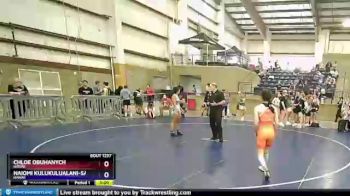 105 lbs Semifinal - Chloe Obuhanych, Hawaii vs Naiomi Kulukulualani-Sales, Hawaii