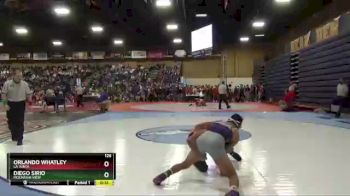 126 lbs Cons. Round 2 - Diego Sirio, Mountain View vs Orlando Whatley, La Junta