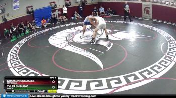 155-156 lbs 1st Place Match - Grayson Gonzales, Centennial vs Tyler Shimano, Rancho