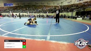 100 lbs Round Of 32 - Lane Jackson, Darko Valley Wolfpak vs Charlie Robinson, Best Trained