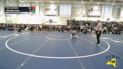 106 lbs Champ. Round 2 - Maxwell Pulis, Brawler Elite vs Cole Jackson, Barker/Royhart Wrestling Club