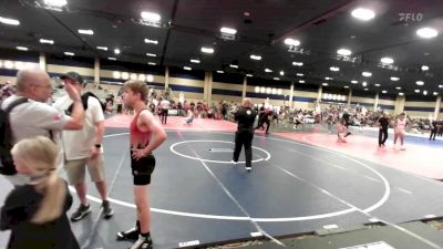 94 lbs Consolation - Natalie Lippstreu, Level Up Wrestling Center vs Lila Aispuro, Grindhouse WC