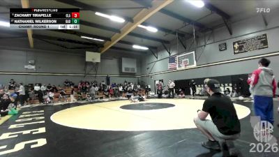 95 lbs Champ. Round 1 - Nathaniel Wilkerson, Bay Area Dragons vs Zachary Tirapelle, Clark