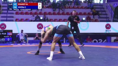 70 kg 1/8 Final - Magomed Khaniev, Azerbaijan vs Eligh Rivera, Puerto Rico