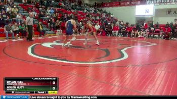 150 lbs 2nd Wrestleback (8 Team) - Dylan Reel, Woodward Academy vs Nolen Huey, Newnan