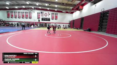 184 lbs Semifinal - Farzad Hashimi, Cerritos College vs Ivan Natceli, Palomar College