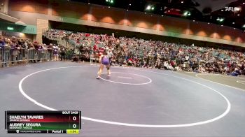 155 lbs Champ. Round 3 - Audrey Segura, Redwood -Visalia vs Shaelyn Tavares, Spanish Springs