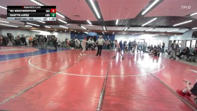 126 lbs Round 5 - Eastyn Lopez, All In Wrestling Academy vs Bo Weatherspoon, Grizzly Wrestling Club