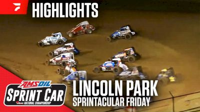 Highlights | 2024 USAC Sprints Friday at Lincoln Park Speedway