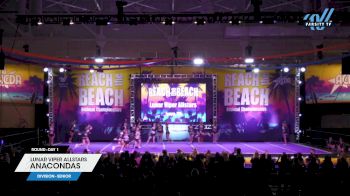 Lunar Viper Allstars - Anacondas [2024 L4 Senior Day 1] 2024 ACDA Reach the Beach Cheer Grand Nationals