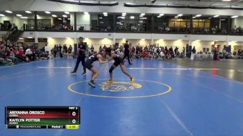 109 lbs Cons. Round 2 - Kaitlyn Potter, Elmira vs Ariyanna Orosco, Elmira