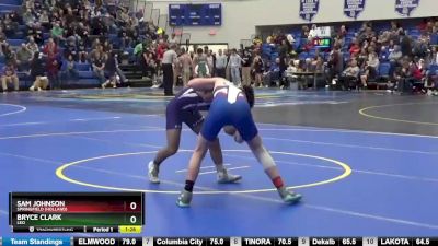 120 lbs Quarterfinal - Bryce Clark, Leo vs Sam Johnson, Springfield (Holland)