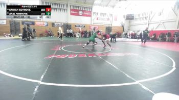 130 lbs Cons. Round 3 - Samiah Seymore, American vs Axel Ambrose, Castro Valley