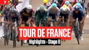 Tour de France 2024 Stage 8 Highlights