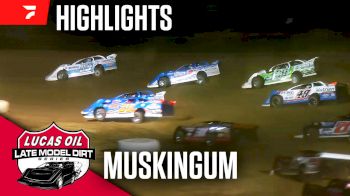 Highlights | 2024 Lucas Oil Late Models at Muskingum County Speedway