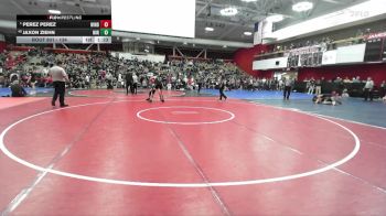 134 lbs Quarterfinal - Perez Perez, Windsor vs Jaxon Ziehn, Miramonte