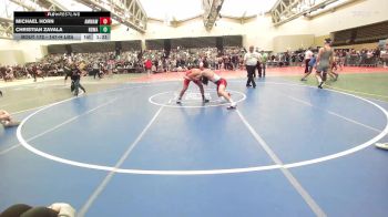 147-H lbs Round Of 64 - Michael Horn, AMERICAN MMA AND WRESTLING vs Christian Zavala, Northern Delaware Wrestling Academy