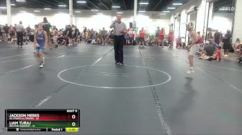 84 lbs Round 3 (6 Team) - Jackson Meeks, U2 Starts & Stripes vs Liam Turaj, Buxton Squeeze