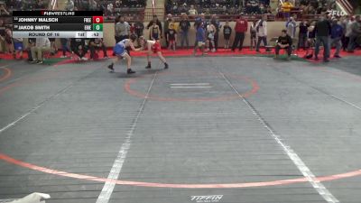 105_B lbs Round Of 16 - Johnny Malsch, Freedom vs Jakob Smith, Erie