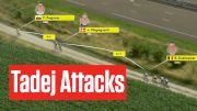 Tadej Pogacar Attacks, Can't Shake Remco Evenepoel, Jonas Vingegaard In Tour de France 2024 Stage 9