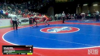 6A-157 lbs Semifinal - Dylan Reel, Woodward Academy vs Cade Morgan, Glynn Academy