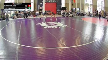 110 lbs Cons. Round 3 - Natasha Marin, Sweet Home vs Peyton Polk, Kelso