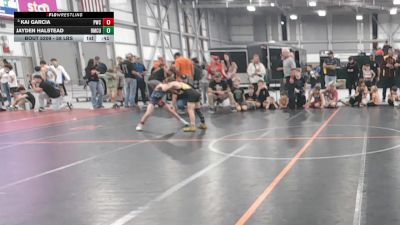 58 lbs Quarters - Kai Garcia, Punisher Wrestling Company vs Jayden Halstead, Roseburg Mat Club /Umpqua Valley Wrestling Associaction