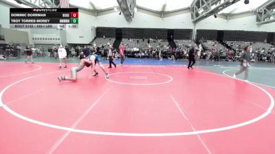165-I lbs Semifinal - Dominic Dorrman, Ridge vs Troy Torres-Morey, Silverback Wrestling Club