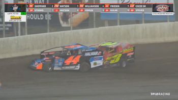 Stewart Friesen And Mat Williamson Tangle In Bridgeport STSS Heat Race