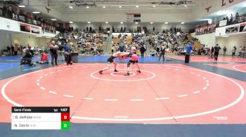 120 lbs Semifinal - Brooks DeRijke, Morris Fitness Wrestling Club vs Nate Davis, Level Up Wrestling Center