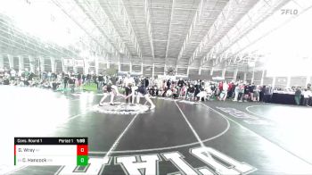 132 lbs Cons. Round 1 - Carter Hancock, Riverton vs Gavin Wray, American Fork