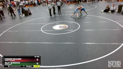 5A 138 lbs Semifinal - Conner Beaudin, James F. Byrnes vs Riley Burnham, Woodmont