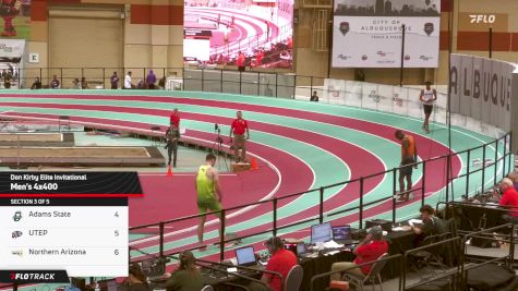 Men's 4x400m Relay, Prelims 3