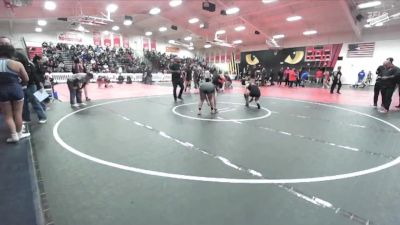 135 lbs Champ. Round 3 - Victoria Barragan, Imperial vs Scarlett Barraza, Canyon Springs