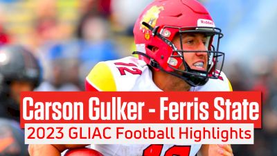 Carson Gulker Ferris State Football Highlights | 2023 GLIAC Football