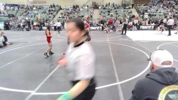 64 lbs Rr Rnd 1 - Zara Bongcaron, Gas Wrestling vs KelleyAnne Bates, Redwood WC