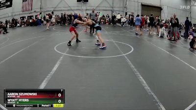 96 lbs Round 2 (4 Team) - Aaron Szumowski, Buxton vs Wyatt Myers, Kraken