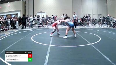 123 lbs Round Of 64 - Skyler Ellingworth, Chaparral HS vs Isabella Barrientos, Gold Rush Wr Ac