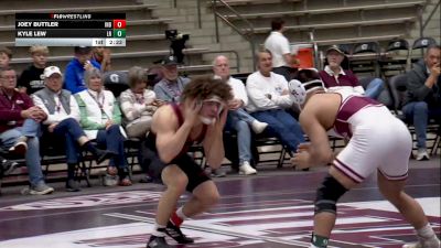 149 lbs Kyle Lew, Little Rock vs Joey Buttler, Indiana