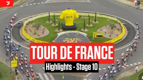 Tour de France 2024 Stage 10 Highlights