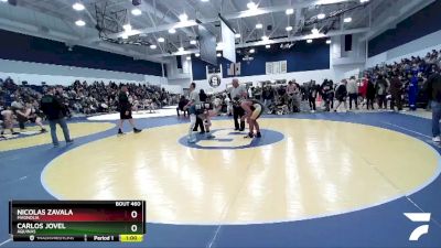 165 lbs Cons. Round 2 - Carlos Jovel, Aquinas vs Nicolas Zavala, Magnolia