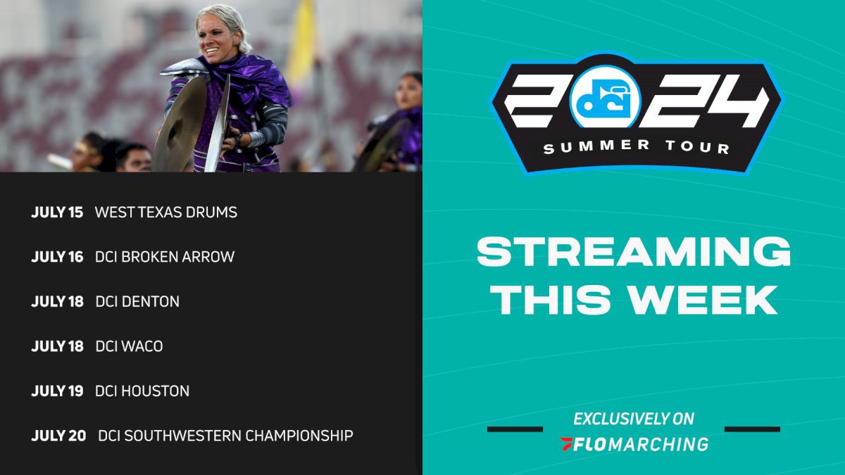 What's Streaming This Week on FloMarching, July 15-21