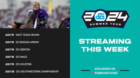 What's Streaming This Week on FloMarching, July 15-21